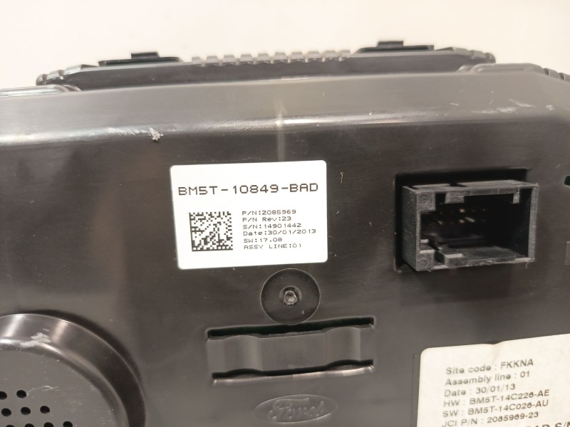 Recambio de cuadro instrumentos para ford focus iv (hn) 1.0 ecoboost referencia OEM IAM BM5T10849BAD  