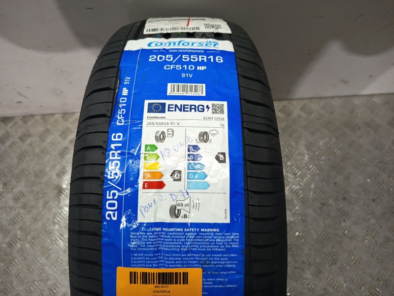Recambio de neumatico para material nuevo referencia OEM IAM 205/55R16  