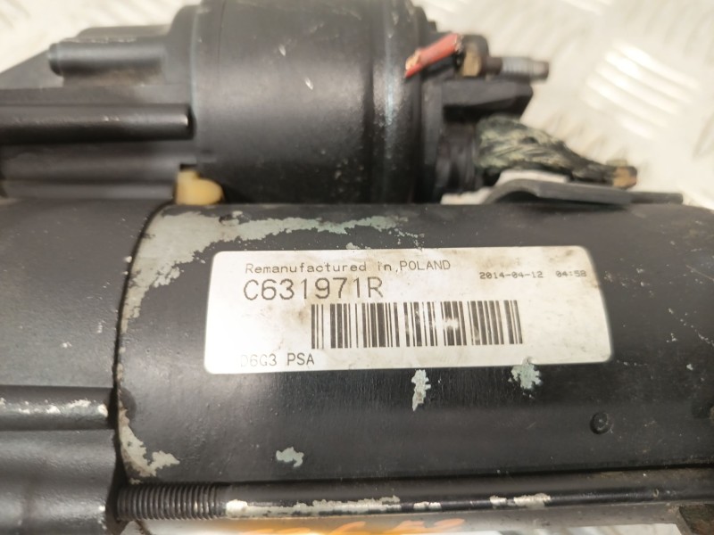 Recambio de motor arranque para peugeot 307 (3a/c) 1.6 16v referencia OEM IAM C631971R 5802CR 