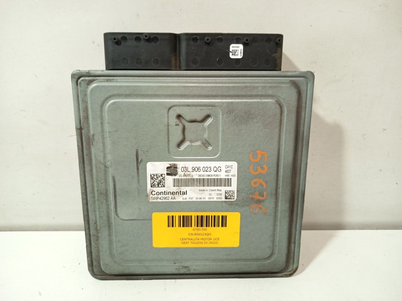 Recambio de centralita motor uce para seat toledo iv (kg3) 1.6 tdi referencia OEM IAM 03L906023QG  