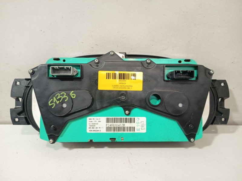 Recambio de cuadro instrumentos para dacia sandero (bs_) 1.2 16v referencia OEM IAM 1835629  