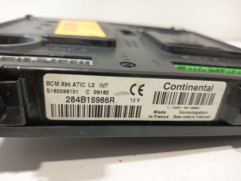 Recambio de caja reles / fusibles para renault scénic iii (jz0/1_) 1.5 dci referencia OEM IAM 284B15986R  