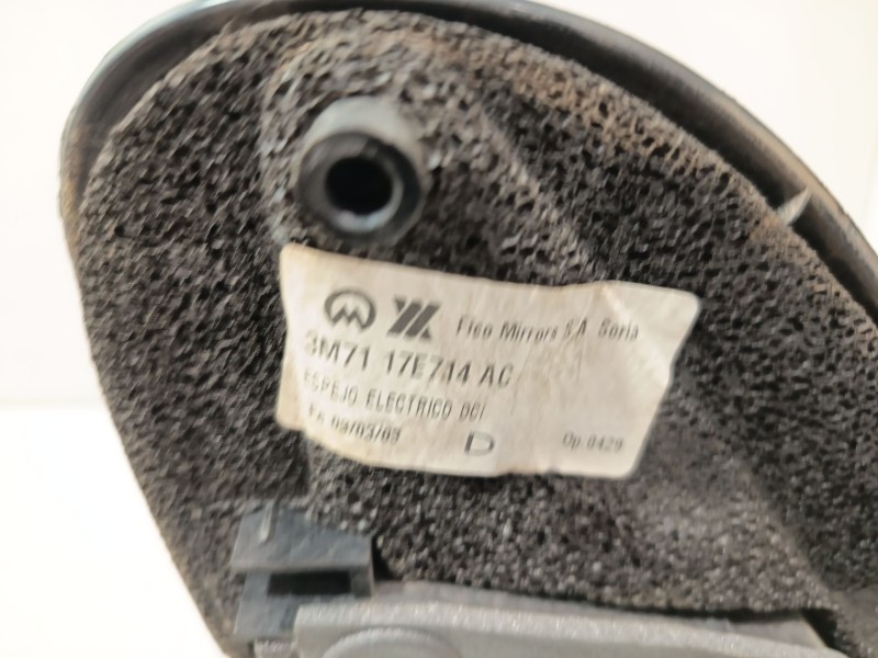 Recambio de espejo retrovisor derecho para mazda 2 (dy) 1.4 referencia OEM IAM 3M7117E714AC  