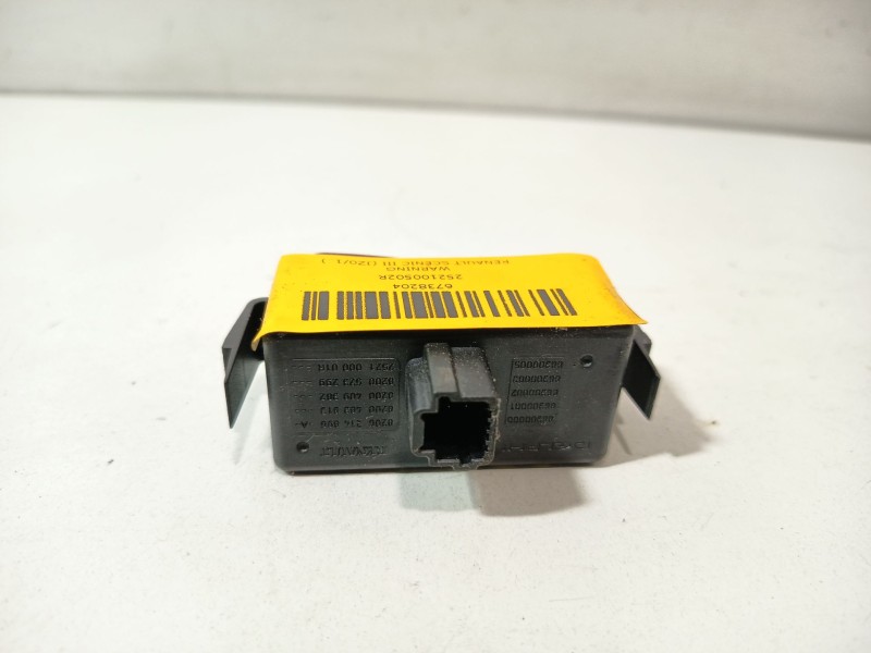 Recambio de warning para renault scénic iii (jz0/1_) 1.5 dci referencia OEM IAM 252100502R  