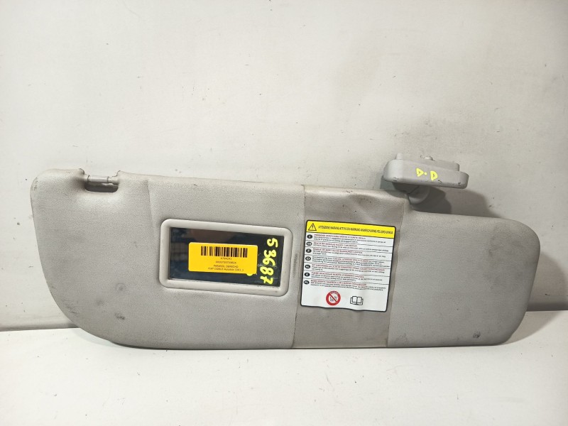 Recambio de parasol derecho para fiat doblo autobús (263_) 1.3 d multijet (263axc1a) referencia OEM IAM 0000735733824  