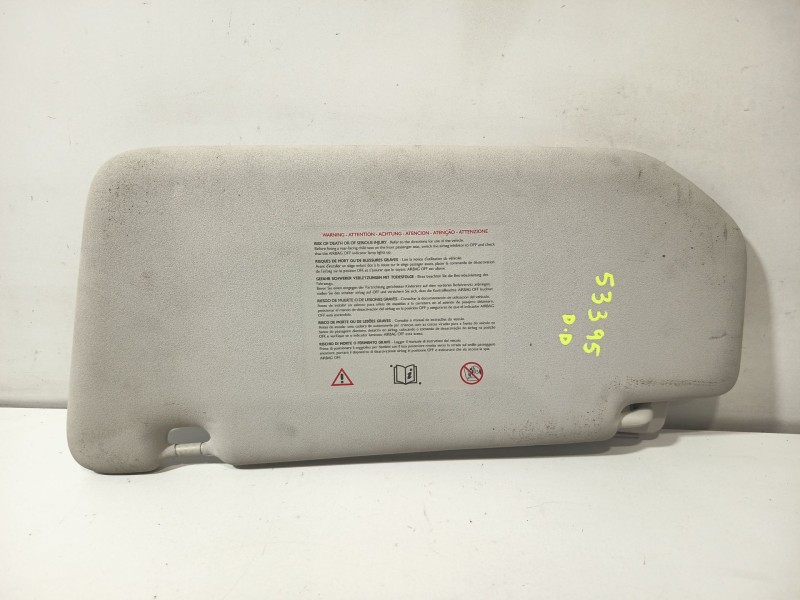 Recambio de parasol derecho para renault scénic iii (jz0/1_) 1.5 dci referencia OEM IAM 964009823R  