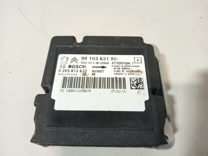 Recambio de centralita airbag para peugeot 208 i (ca_, cc_) 1.2 vti 82 referencia OEM IAM 9810363180  