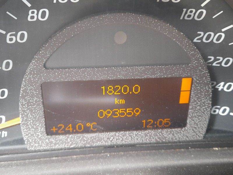 mercedes-benz clase c coupé (cl203) del año 2003