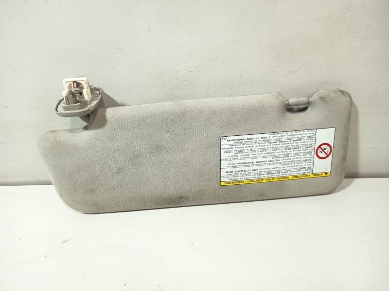 Recambio de parasol derecho para toyota prius (_w3_) 1.8 hybrid (zvw3_) referencia OEM IAM 7431047200B0  