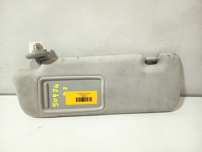 Recambio de parasol izquierdo para toyota prius (_w3_) 1.8 hybrid (zvw3_) referencia OEM IAM 7431047200  