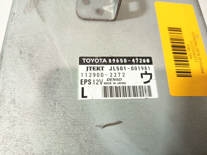 Recambio de modulo electronico para toyota prius (_w3_) 1.8 hybrid (zvw3_) referencia OEM IAM 1129002272  