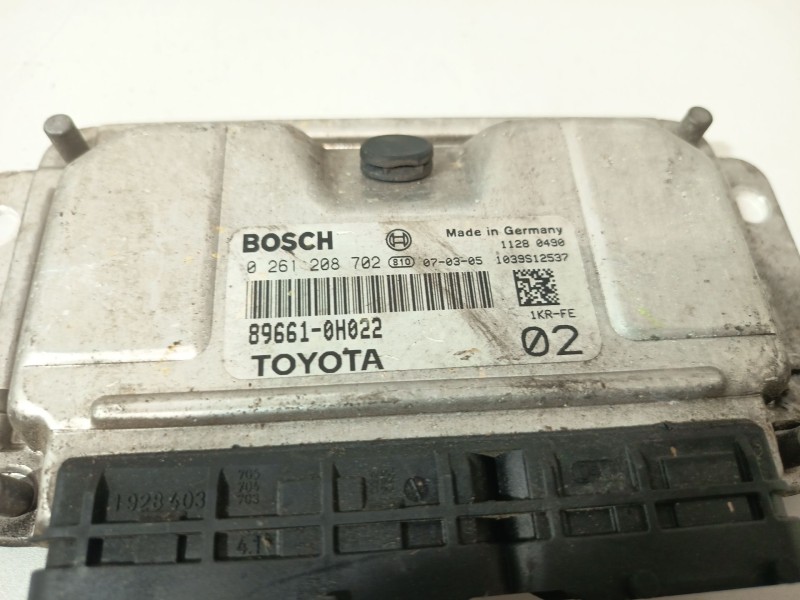 Recambio de centralita motor uce para citroën c1 (pm_, pn_) 1.0 referencia OEM IAM 0261208702  