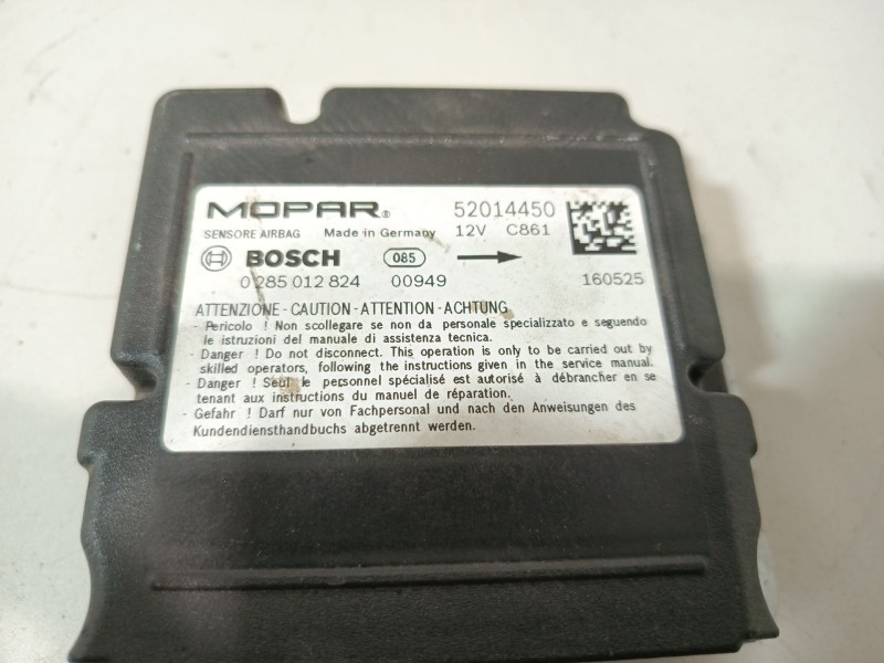 Recambio de centralita airbag para opel combo furgoneta/monovolumen (x12) 1.3 cdti (b05) referencia OEM IAM 52014450  