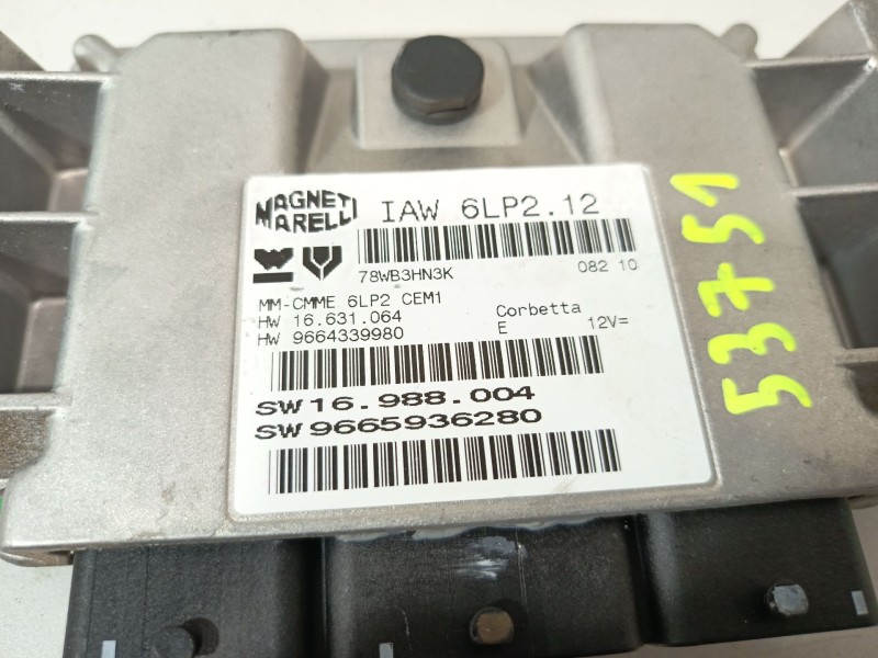 Recambio de centralita motor uce para ssangyong rodius i 2.7 xdi 4wd referencia OEM IAM 6LP2  