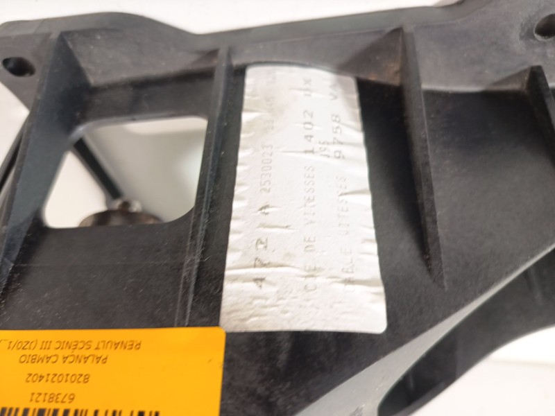 Recambio de palanca cambio para renault scénic iii (jz0/1_) 1.5 dci referencia OEM IAM 8201021402  