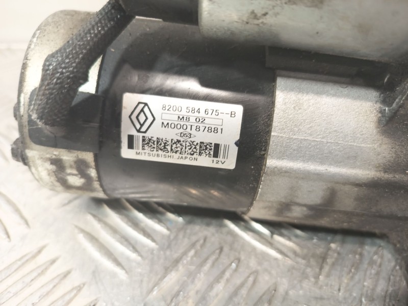 Recambio de motor arranque para nissan juke (f15) acenta referencia OEM IAM 8200584675B M000T87881 