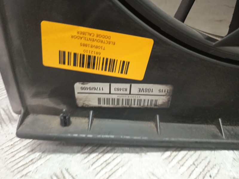 Recambio de electroventilador para dodge caliber 2.0 crd referencia OEM IAM T108VE1885  