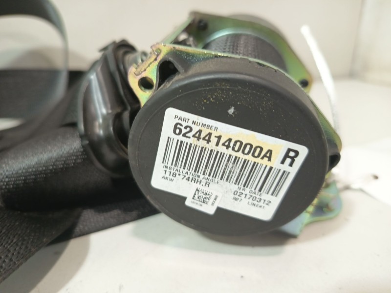 Recambio de cinturon seguridad trasero derecho para chevrolet orlando (j309) 2.0 d referencia OEM IAM 624414000A  