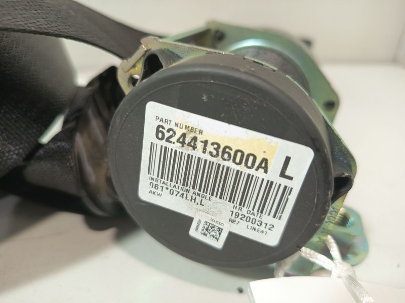 Recambio de cinturon seguridad trasero izquierdo para chevrolet orlando (j309) 2.0 d referencia OEM IAM 624413600A  
