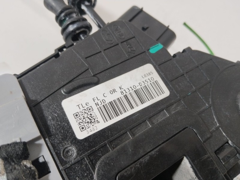 Recambio de cerradura puerta delantera izquierda para hyundai tucson (tl, tle) 1.6 gdi referencia OEM IAM 81310D3510  