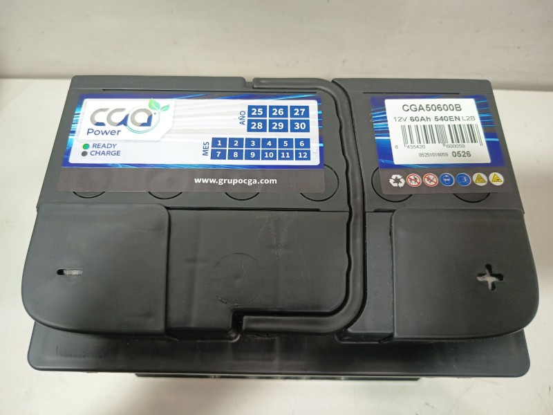 Recambio de bateria para material nuevo referencia OEM IAM 60AH L2B 540EN