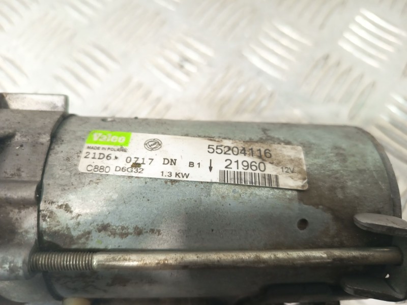 Recambio de motor arranque para fiat grande punto (199_) 1.3 d multijet referencia OEM IAM 51810302  