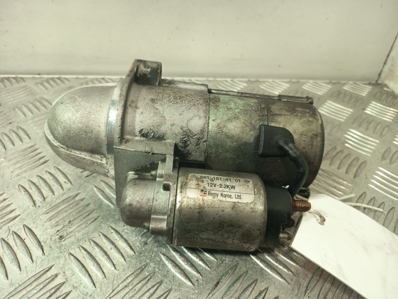 Recambio de motor arranque para ssangyong rodius i 2.7 xdi referencia OEM IAM 6611514101  