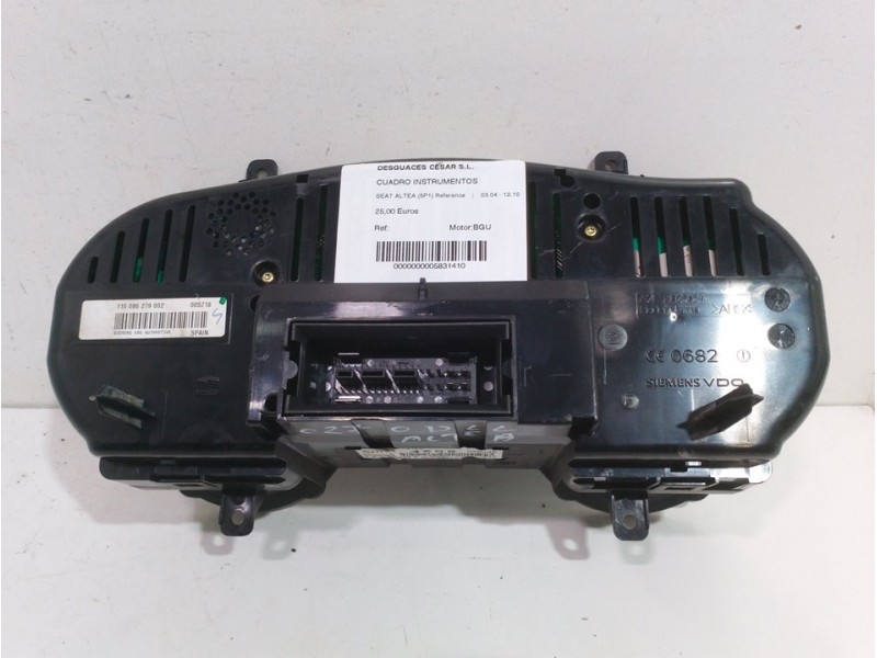 Recambio de cuadro instrumentos para seat altea (5p1) reference referencia OEM IAM 5P0920802F  