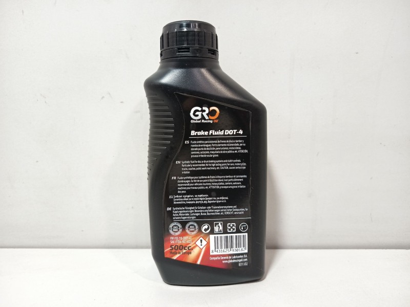 Recambio de herramientas para material nuevo referencia OEM IAM LIQUIDO FRENOS BRAKE FLUID DOT-4  GRO