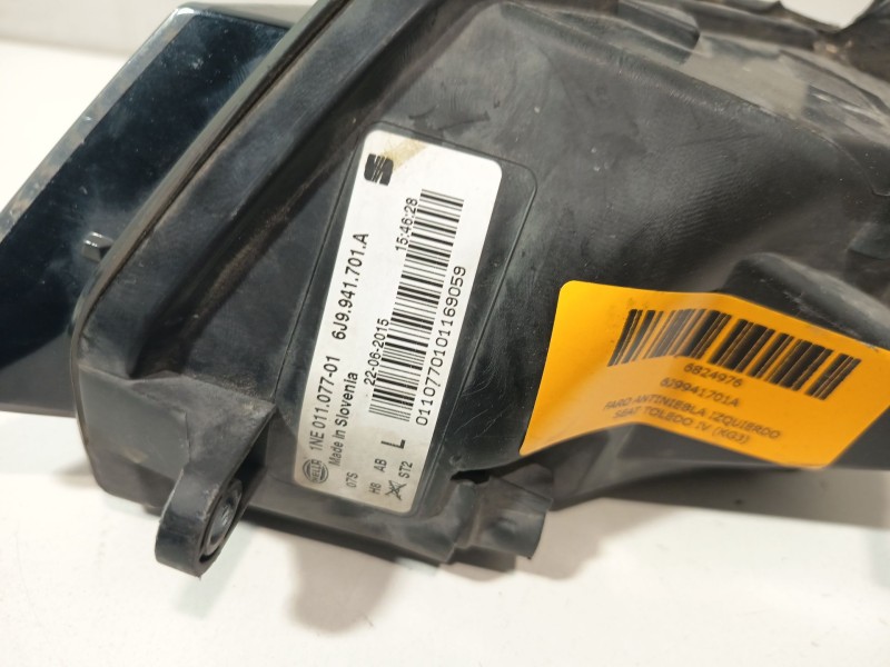 Recambio de faro antiniebla izquierdo para seat toledo iv (kg3) 1.6 tdi referencia OEM IAM 6J9941701A  