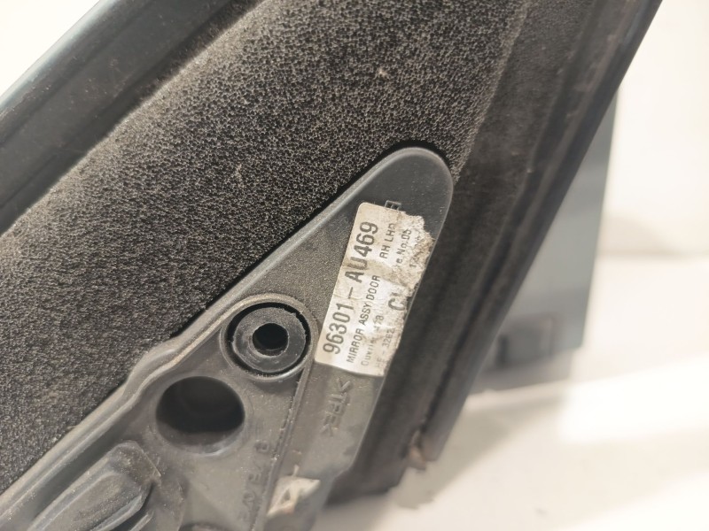 Recambio de retrovisor derecho para nissan primera berlina (p12) visia referencia OEM IAM 96301AU480  