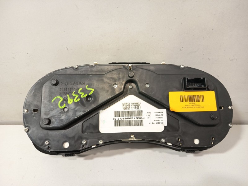 Recambio de cuadro instrumentos para peugeot 307 (3a/c) 2.0 hdi 110 referencia OEM IAM P9651299680C00 821165 