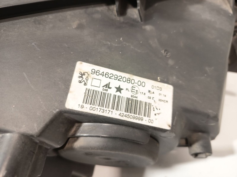 Recambio de faro izquierdo para peugeot 307 (3a/c) 2.0 hdi 110 referencia OEM IAM 9646292080  