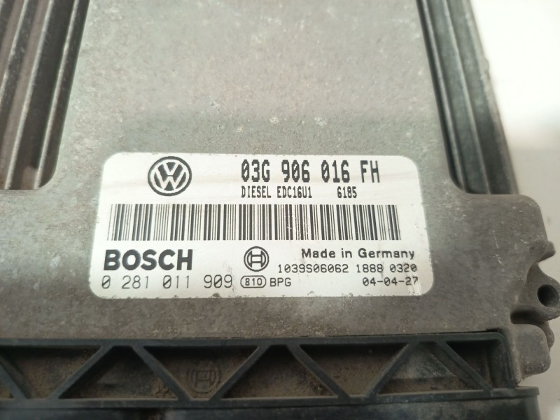 Recambio de centralita motor uce para seat altea (5p1) 2.0 tdi 16v referencia OEM IAM 03G906016FH  