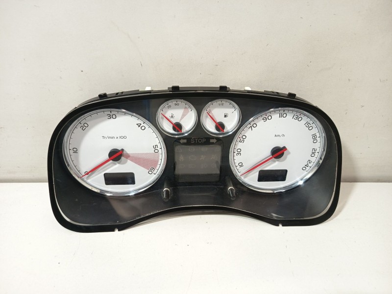 Recambio de cuadro instrumentos para peugeot 307 (3a/c) 1.6 hdi 110 referencia OEM IAM P9661323180E01 821165 