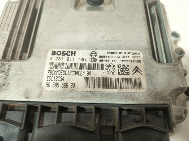 Recambio de centralita motor uce para citroën c2 (jm_) 1.1 referencia OEM IAM 0281011785  