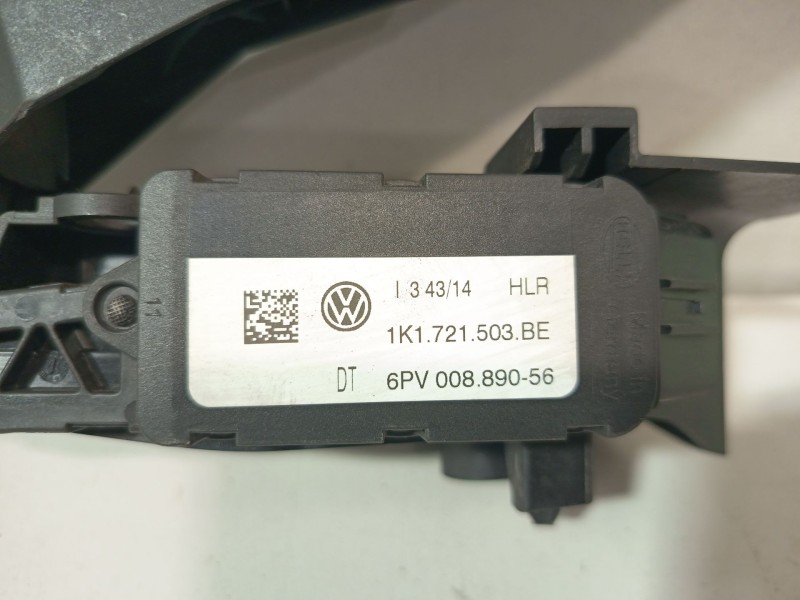 Recambio de pedal acelerador para seat altea (5p1) 1.4 tsi referencia OEM IAM 1K1721503BE  