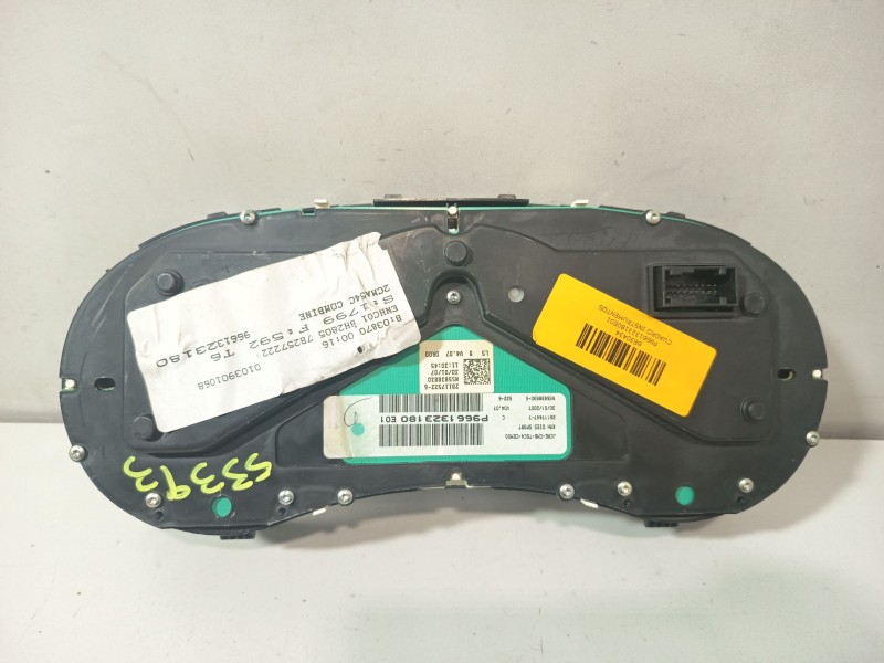 Recambio de cuadro instrumentos para peugeot 307 (3a/c) 2.0 hdi 135 referencia OEM IAM P9661323180E01  