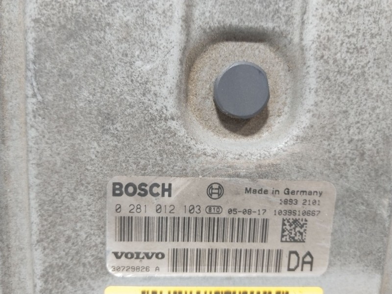 Recambio de centralita motor uce para volvo xc90 i (275) d5 awd referencia OEM IAM 0281012103  