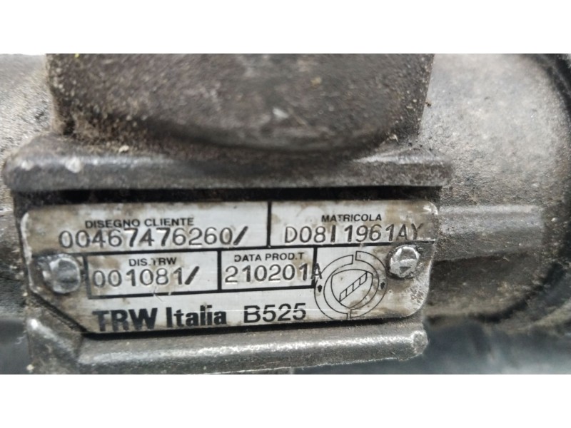 Recambio de cremallera direccion para fiat punto berlina (188) 1.9 d (i) referencia OEM IAM  00467476260 