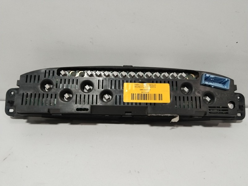 Recambio de cuadro instrumentos para citroën xsara picasso 1.6 hdi 90 exclusive referencia OEM IAM 9655660980  