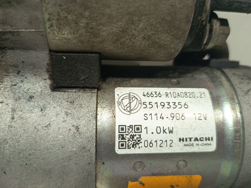 Recambio de motor arranque para fiat doblo furgoneta/monovolumen (223_) 1.4 referencia OEM IAM 55193356  