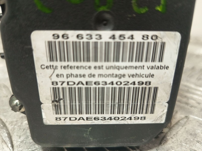 Recambio de abs para peugeot 307 (3a/c) 1.6 hdi 110 referencia OEM IAM 0265800406 4541J1 