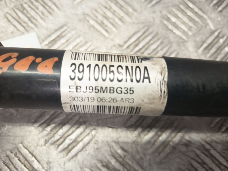 Recambio de transmision delantera derecha para nissan leaf (ze1) electric referencia OEM IAM 391005SN0A  