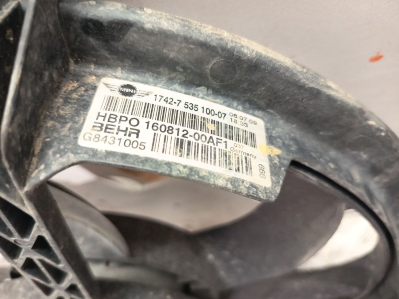 Recambio de electroventilador para mini mini (r56) cooper d referencia OEM IAM 17427535100  