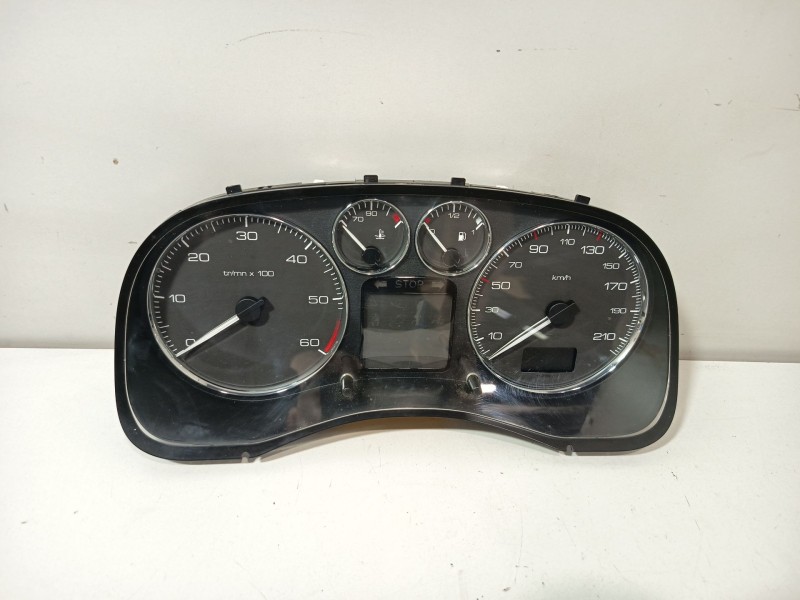 Recambio de cuadro instrumentos para peugeot 307 sw (3h) 1.6 hdi 110 referencia OEM IAM 9654485280 821165 