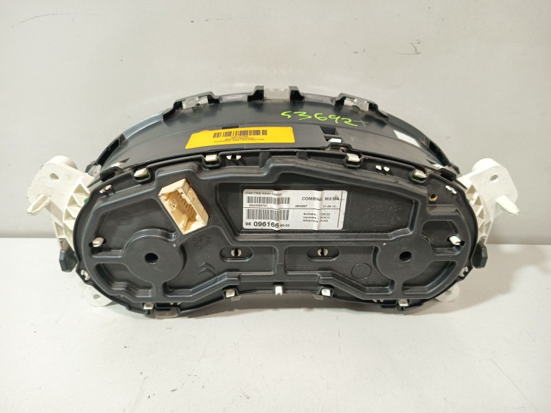 Recambio de cuadro instrumentos para citroën c-elysee (dd_) 1.6 bluehdi 100 referencia OEM IAM 980961668000  