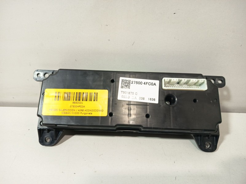 Recambio de mando calefaccion / aire acondicionado para nissan nv200 furgoneta e-nv (me0n) referencia OEM IAM 275004FC0A  