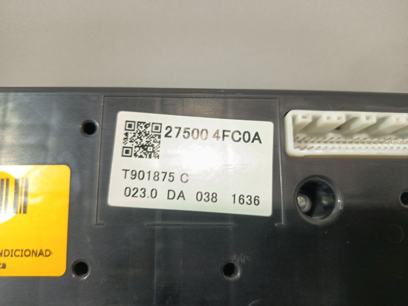 Recambio de mando calefaccion / aire acondicionado para nissan nv200 furgoneta e-nv (me0n) referencia OEM IAM 275004FC0A  
