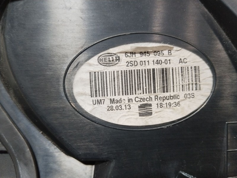 Recambio de piloto trasero izquierdo para seat toledo iv (kg3) 1.6 tdi referencia OEM IAM 6JH945095B  